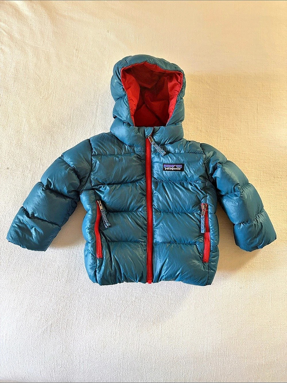 Patagonia Baby Blue Down Coat